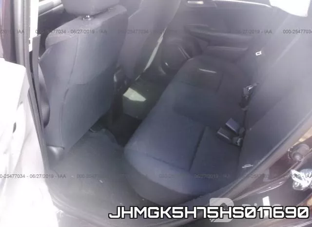JHMGK5H75HS017690 фото 9