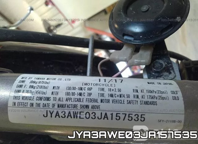 JYA3AWE03JA157535 фото 2