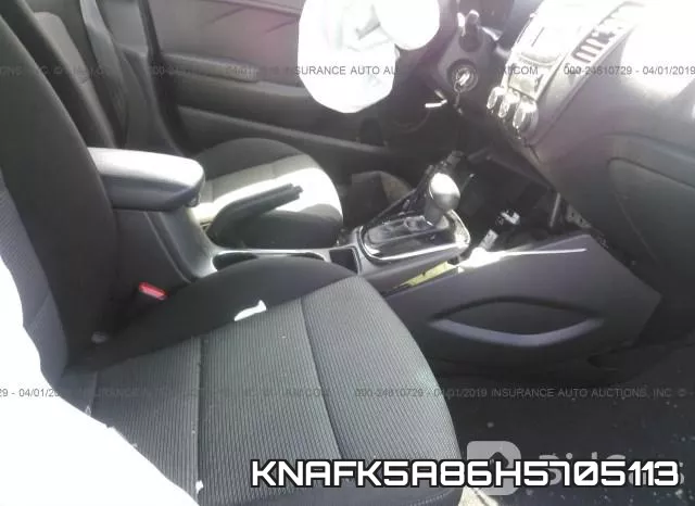 KNAFK5A86H5705113 фото 6