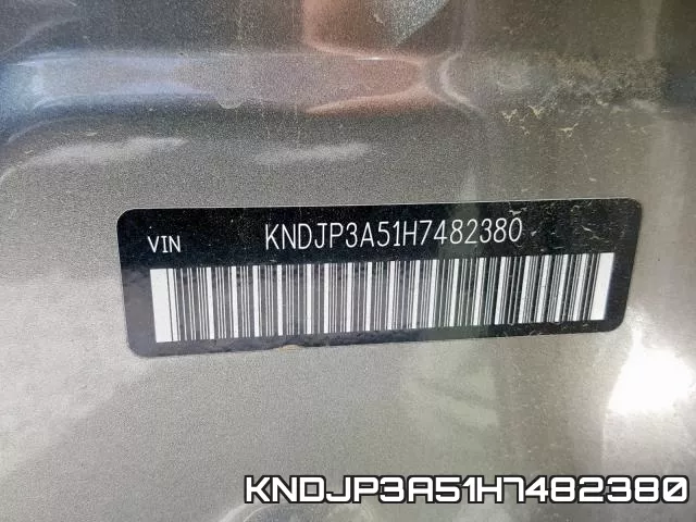 KNDJP3A51H7482380 фото 2