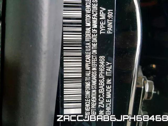 ZACCJBAB6JPH68468 фото 2