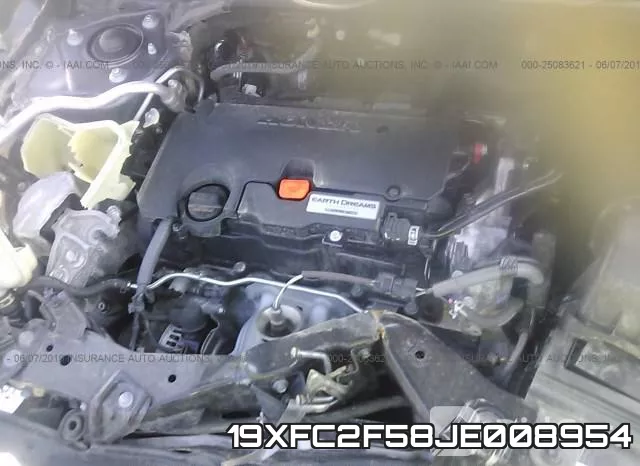 19XFC2F58JE008954 фото 2