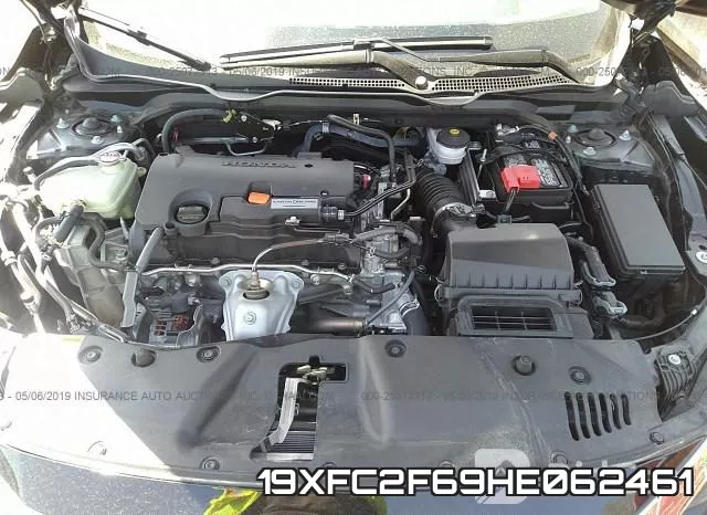 19XFC2F69HE062461 фото 2