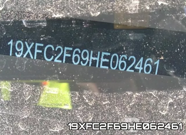 19XFC2F69HE062461 фото 10