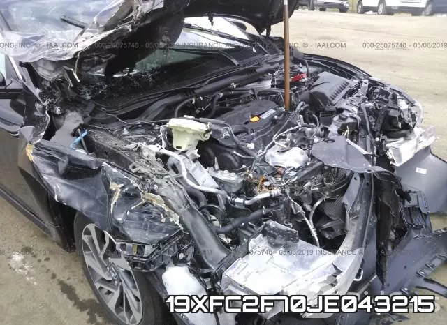 19XFC2F70JE043215 фото 7