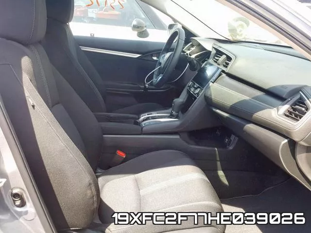19XFC2F77HE039026 фото 6