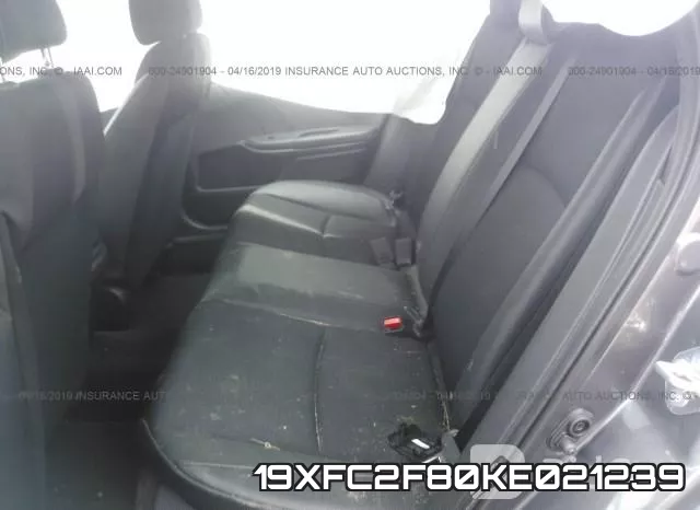 19XFC2F80KE021239 фото 9