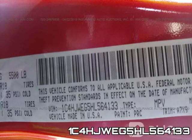 1C4HJWEG5HL564133 фото 10