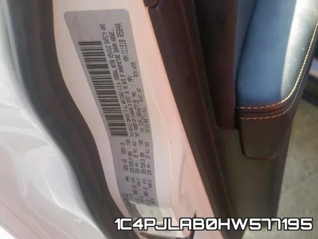 1C4PJLAB0HW577195 фото 2