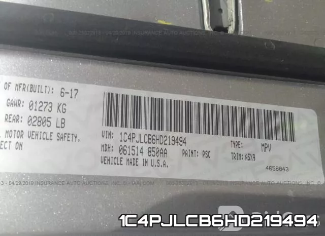 1C4PJLCB6HD219494 фото 10
