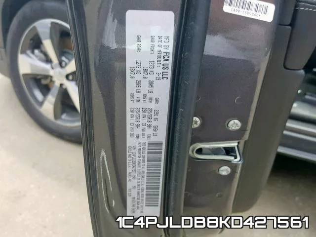 1C4PJLDB8KD427561 фото 2