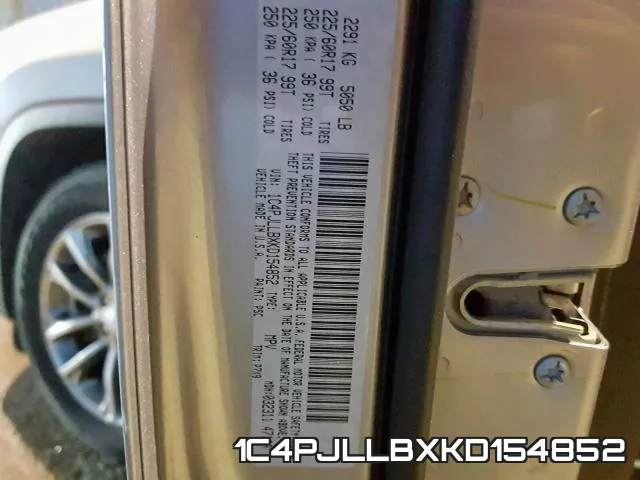 1C4PJLLBXKD154852 фото 2