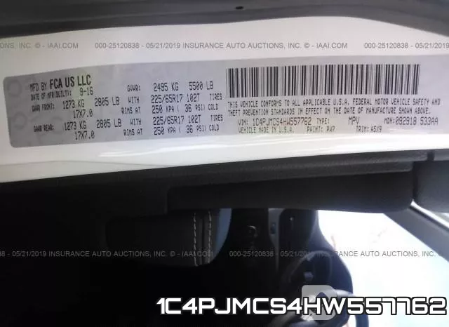 1C4PJMCS4HW557762 фото 10