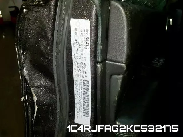 1C4RJFAG2KC532175 фото 2