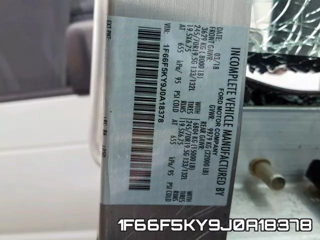 1F66F5KY9J0A18378 фото 2