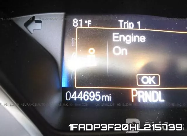 1FADP3F20HL215739 фото 8