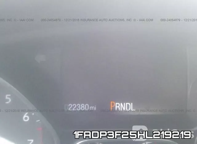 1FADP3F25HL219219 фото 8