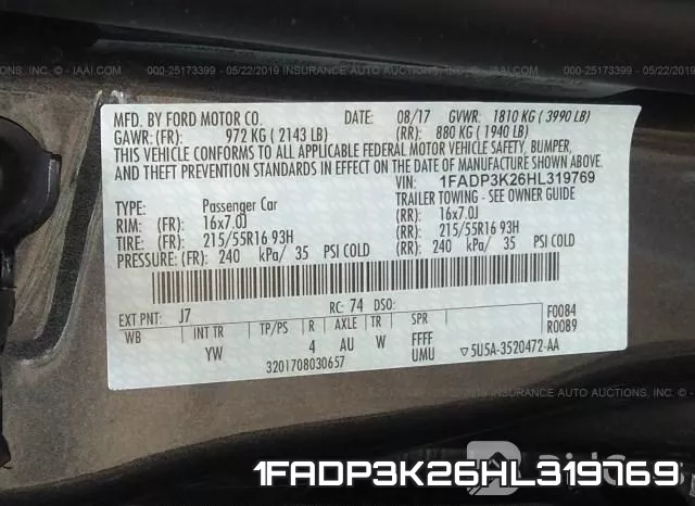 1FADP3K26HL319769 фото 10