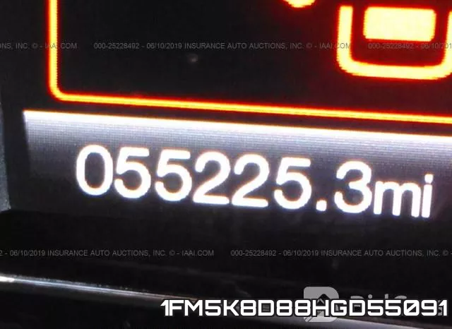 1FM5K8D88HGD55091 фото 8