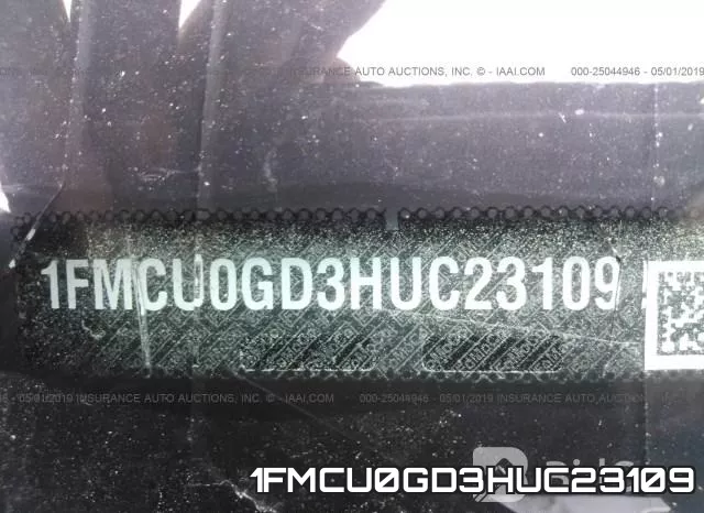 1FMCU0GD3HUC23109 фото 10