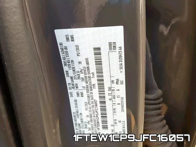 1FTEW1CP9JFC16057 фото 2