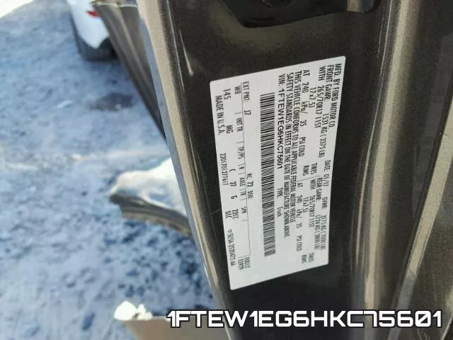 1FTEW1EG6HKC75601 фото 2