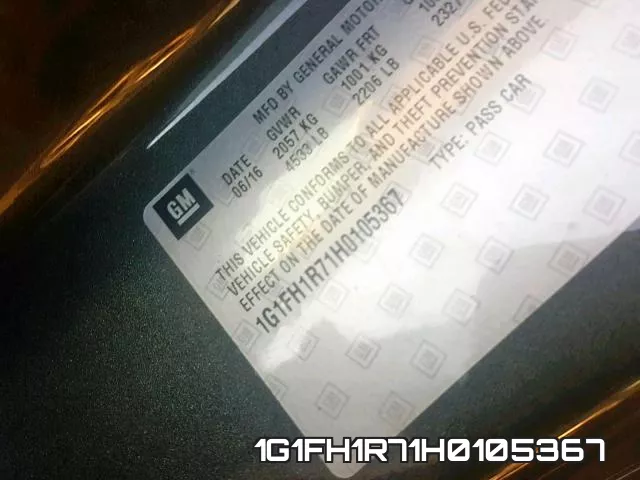 1G1FH1R71H0105367 фото 2