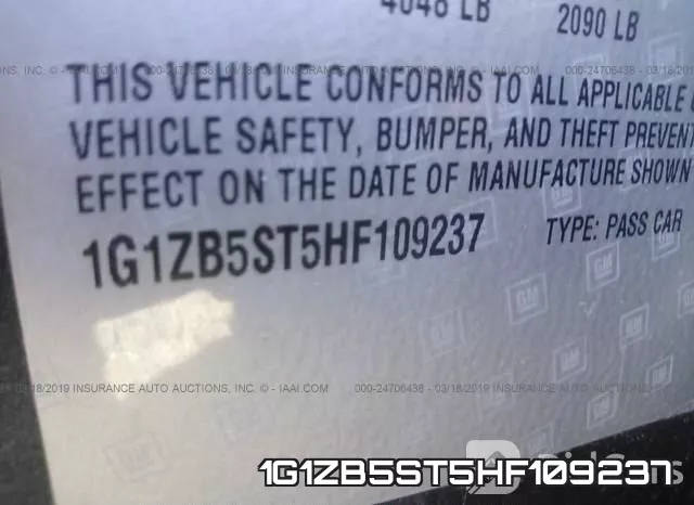 1G1ZB5ST5HF109237 фото 10
