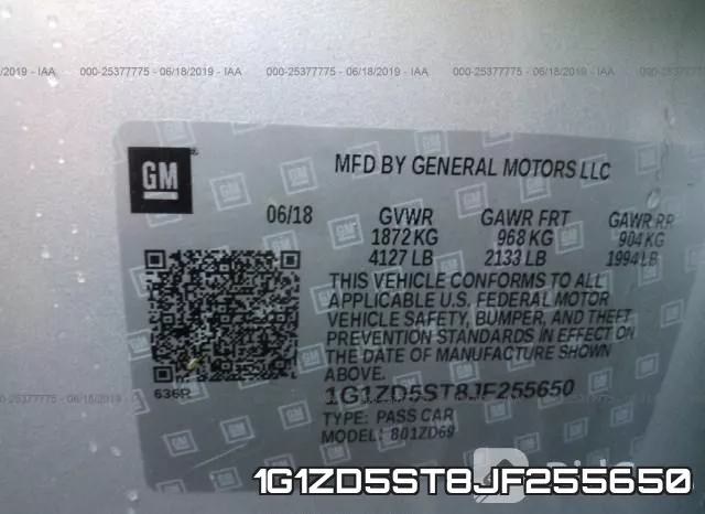 1G1ZD5ST8JF255650 фото 10