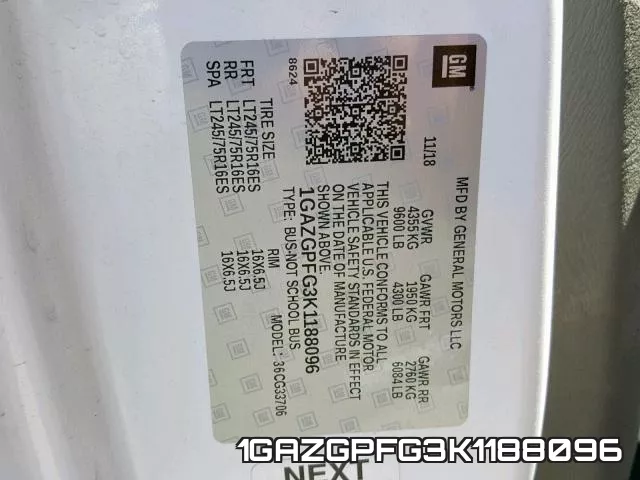 1GAZGPFG3K1188096 фото 2