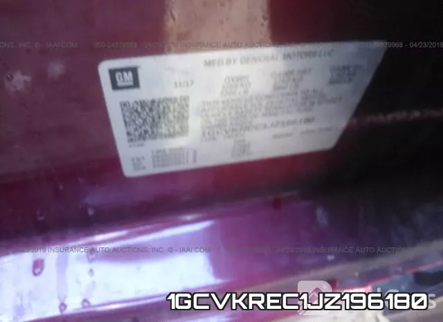 1GCVKREC1JZ196180 фото 10
