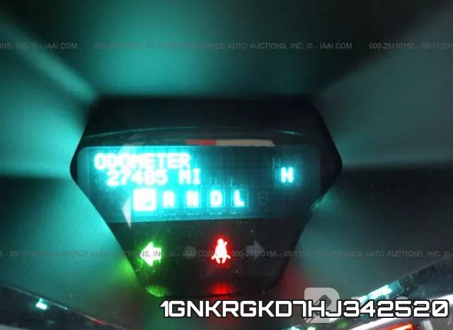 1GNKRGKD7HJ342520 фото 8