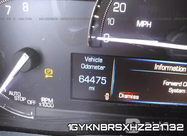 1GYKNBRSXHZ221732 фото 8