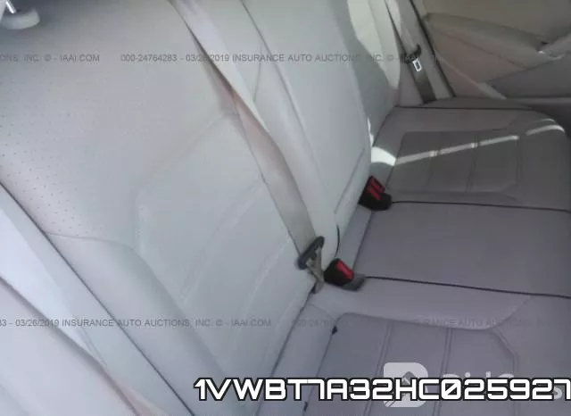 1VWBT7A32HC025927 фото 9