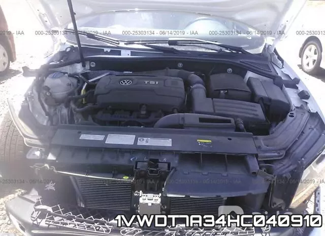 1VWDT7A34HC040910 фото 2