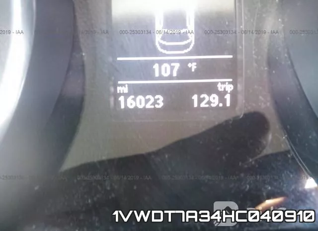 1VWDT7A34HC040910 фото 8