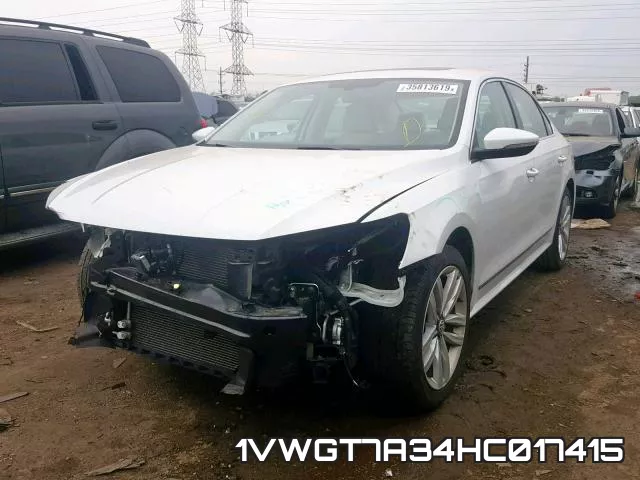 1VWGT7A34HC017415 фото 3