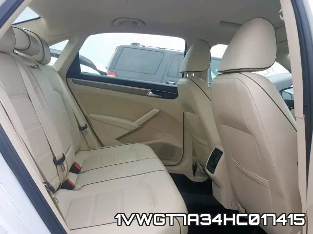 1VWGT7A34HC017415 фото 7