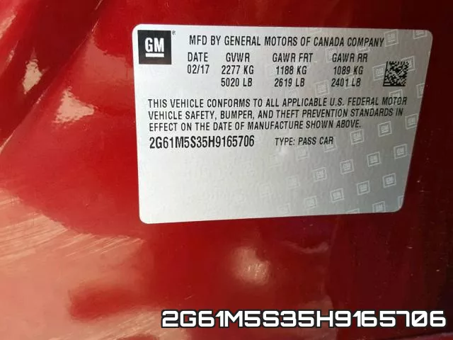 2G61M5S35H9165706 фото 2
