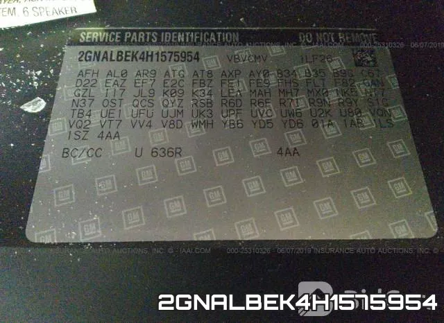 2GNALBEK4H1575954 фото 10