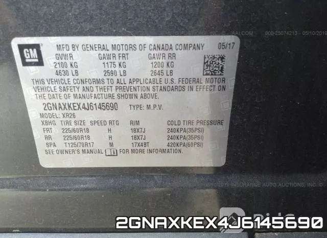 2GNAXKEX4J6145690 фото 10