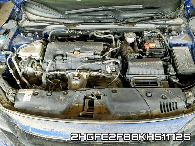 2HGFC2F88KH511725 фото 8