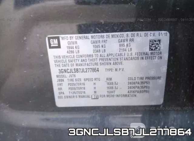3GNCJLSB7JL277864 фото 10