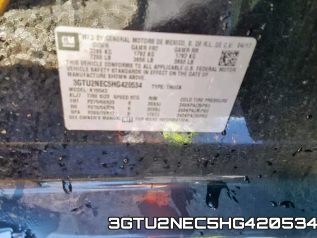 3GTU2NEC5HG420534 фото 2