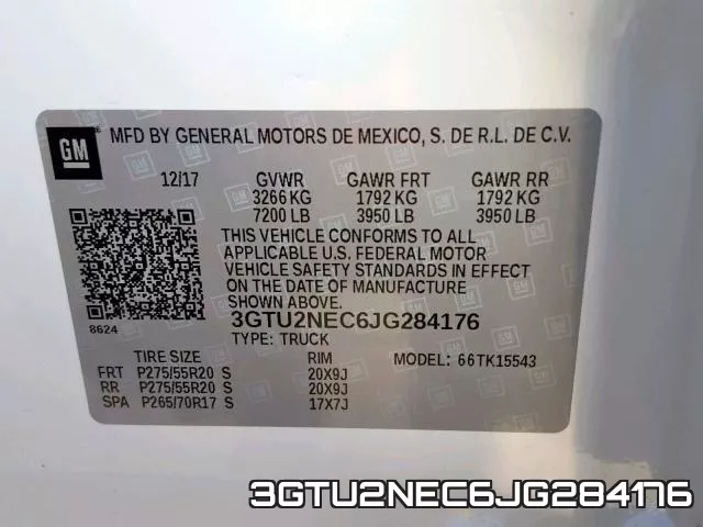 3GTU2NEC6JG284176 фото 2