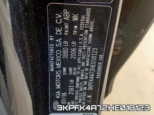 3KPFK4A72HE018123 фото 2