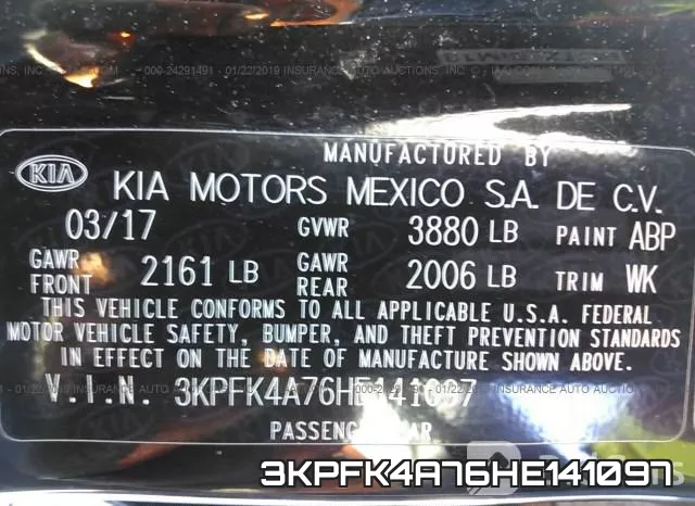 3KPFK4A76HE141097 фото 10