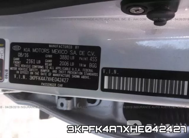 3KPFK4A7XHE042427 фото 10