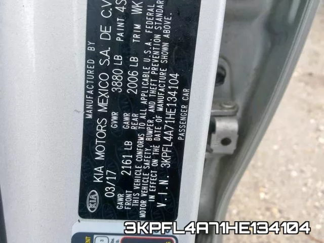 3KPFL4A71HE134104 фото 2