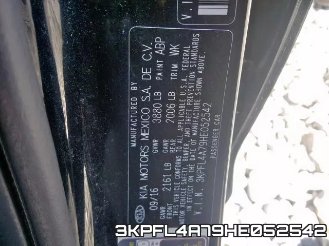 3KPFL4A79HE052542 фото 2